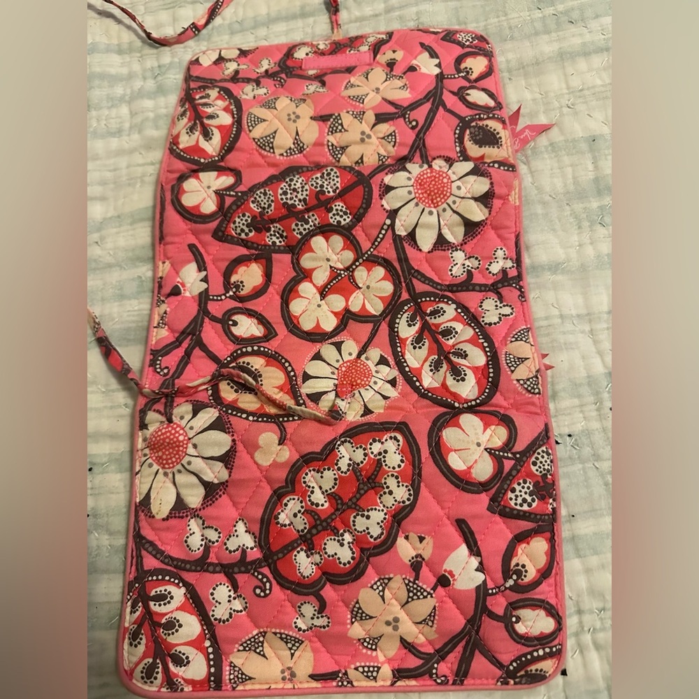 Floral Pink Quilted Bag